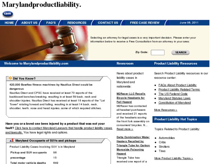 www.marylandproductliability.com