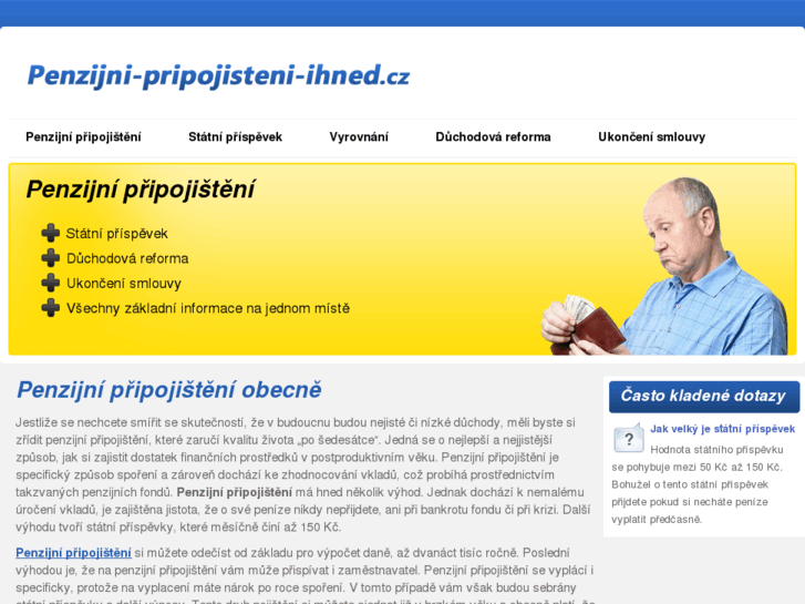 www.penzijni-pripojisteni-ihned.cz