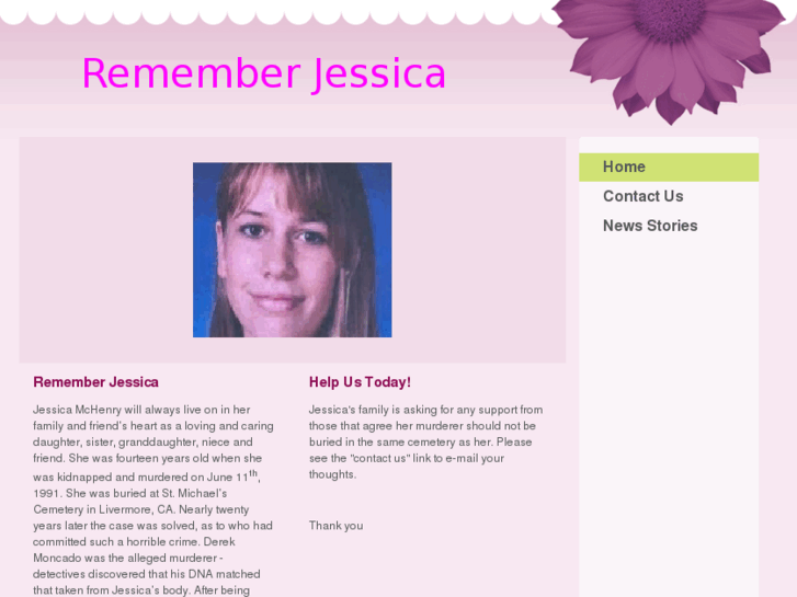www.rememberjessica.com