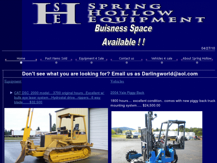 www.springhollowequipment.com