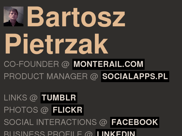 www.bartosz.me