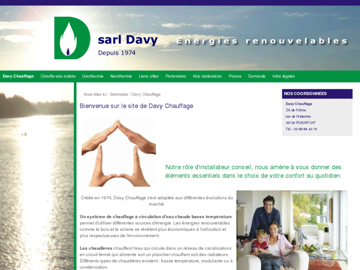 www.davychauffage.com