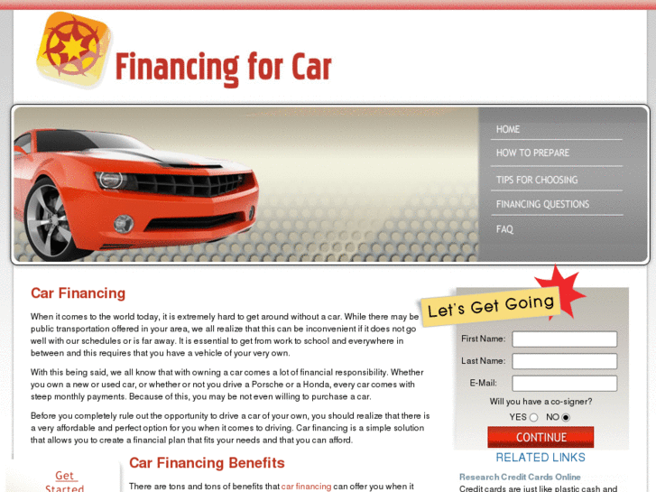 www.financingforcar.com