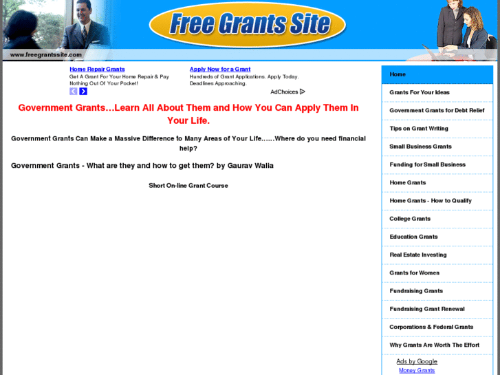 www.freegrantssite.com