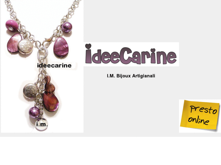 www.ideecarinebijoux.com