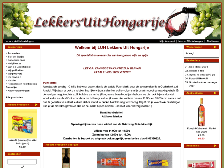 www.lekkersuithongarije.nl