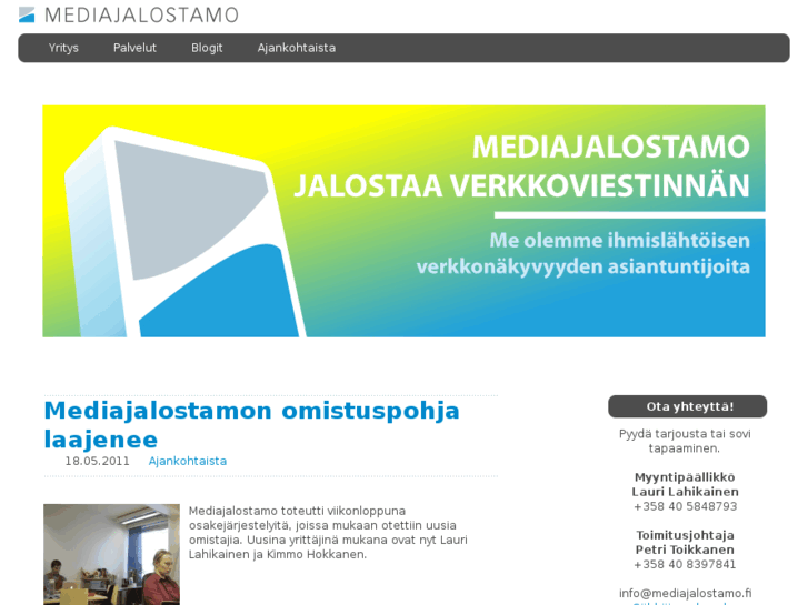 www.mediajalostamo.fi