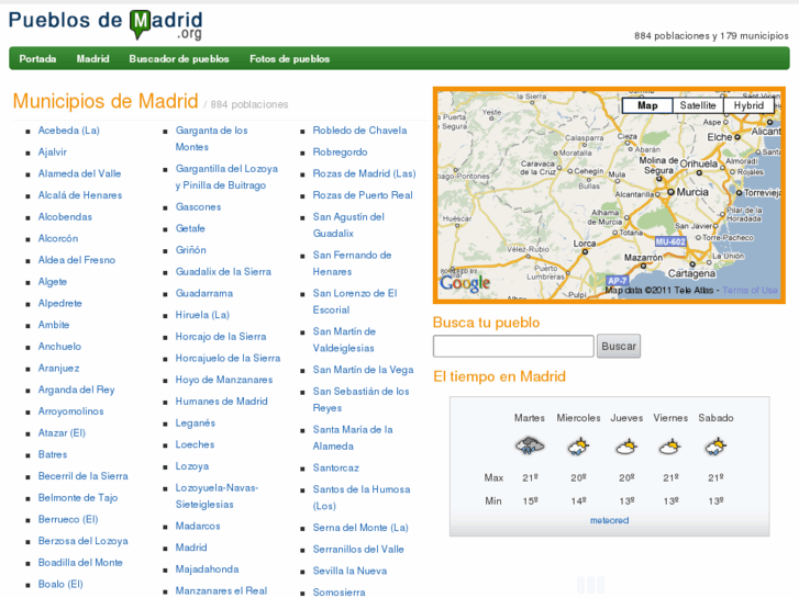 www.pueblosdemadrid.org