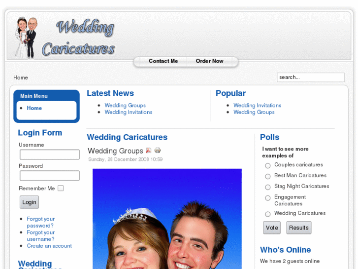 www.weddingcaricatures.com