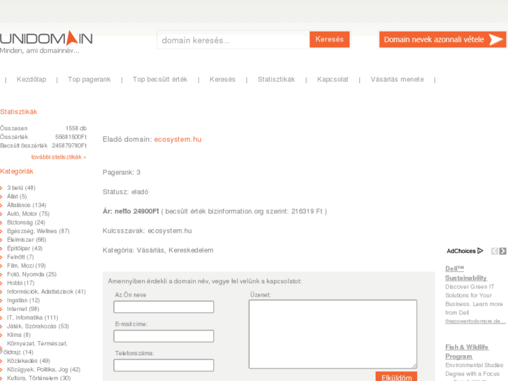 www.ecosystem.hu