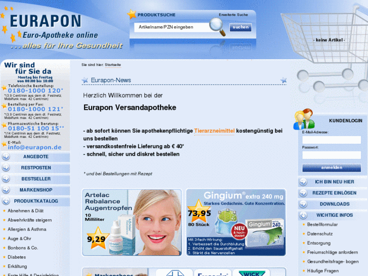 www.euro-apotheke.org