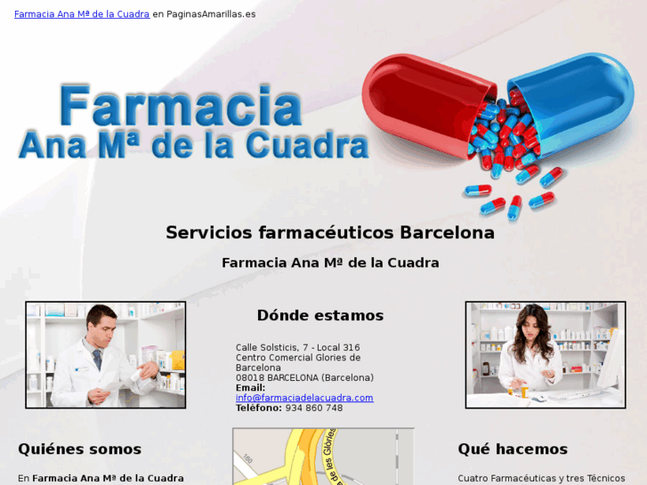 www.farmaciadelacuadra.com