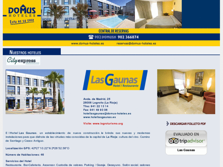 www.hotellasgaunas.es