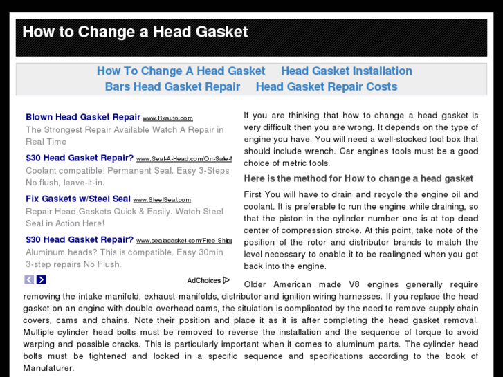 www.howtochangeaheadgasket.com