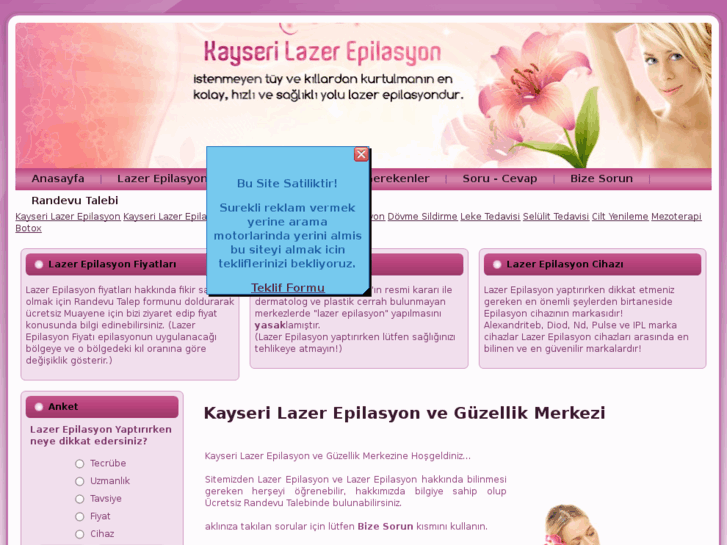 www.kayserilazerepilasyon.com