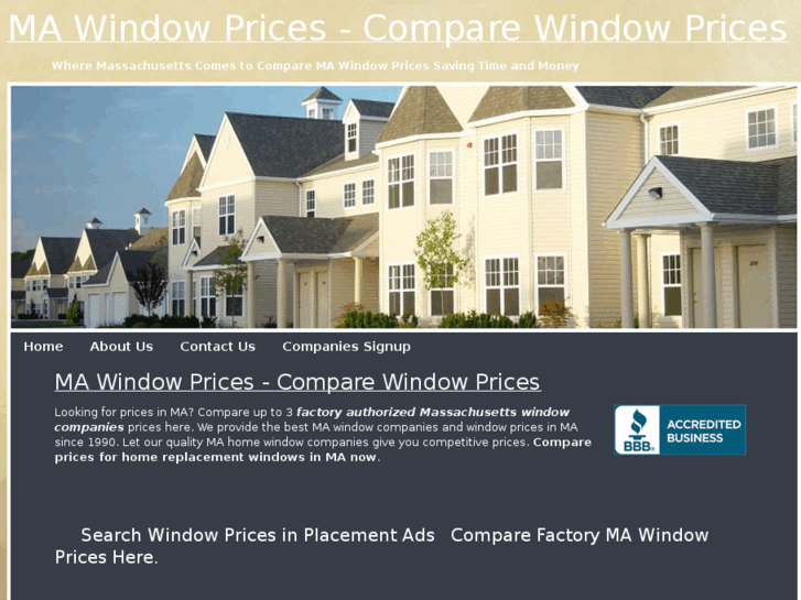 www.mawindowpricesite.com