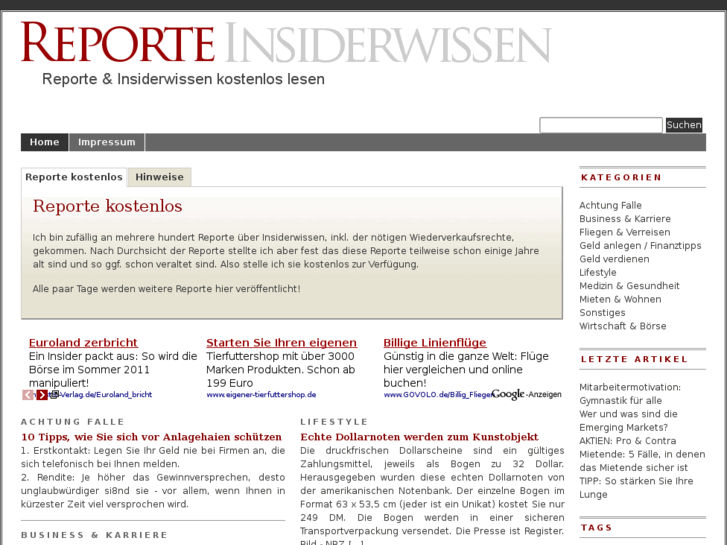 www.reporte-insiderwissen.de