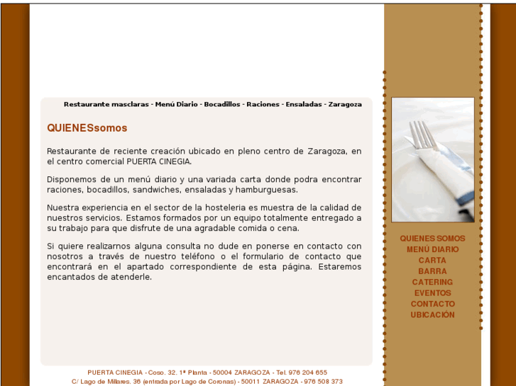 www.restaurantemasclaras.com