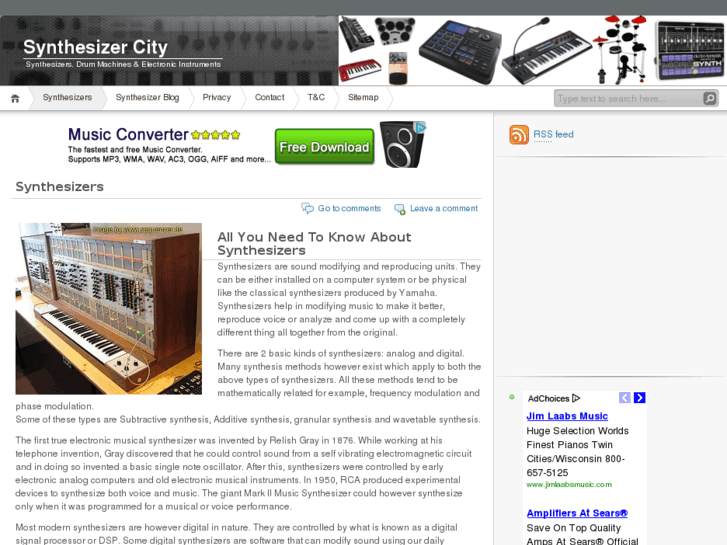 www.synthesizercity.com