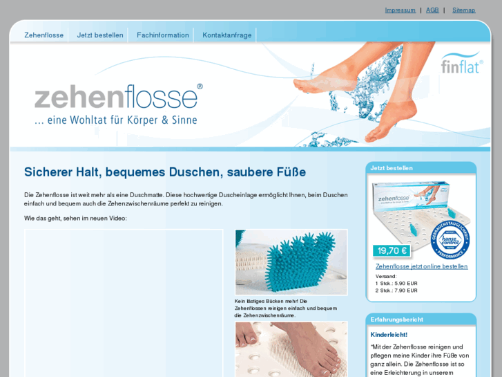 www.zehenflosse.de