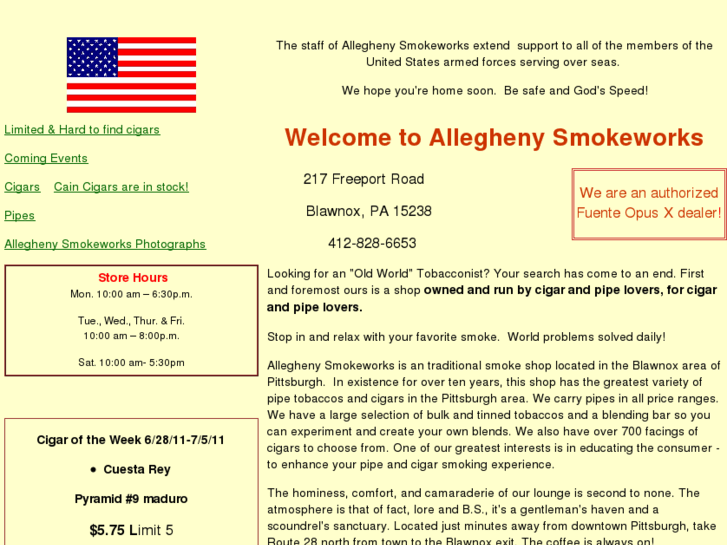 www.alleghenysmokeworks.com