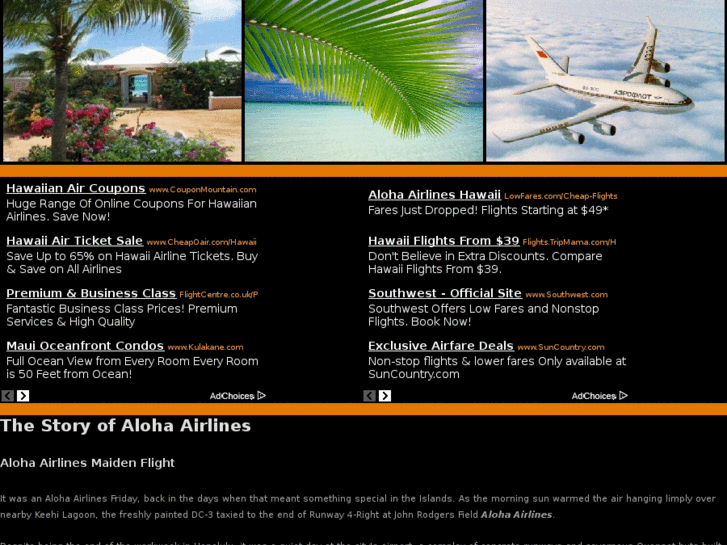 www.alohaairlines.net