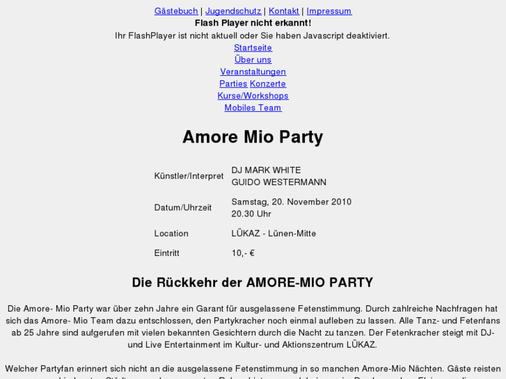 www.amoremio-party.com