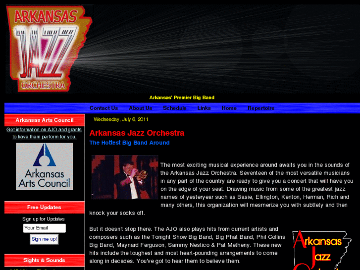 www.arkansasjazzorchestra.com