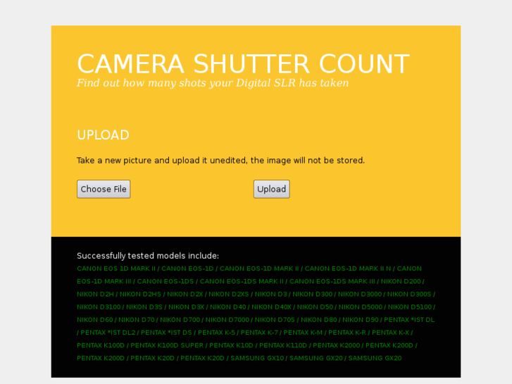 www.camerashuttercount.com