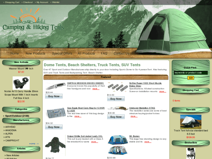 www.campingandhikingtents.com