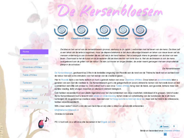 www.dekersenbloesem.nl