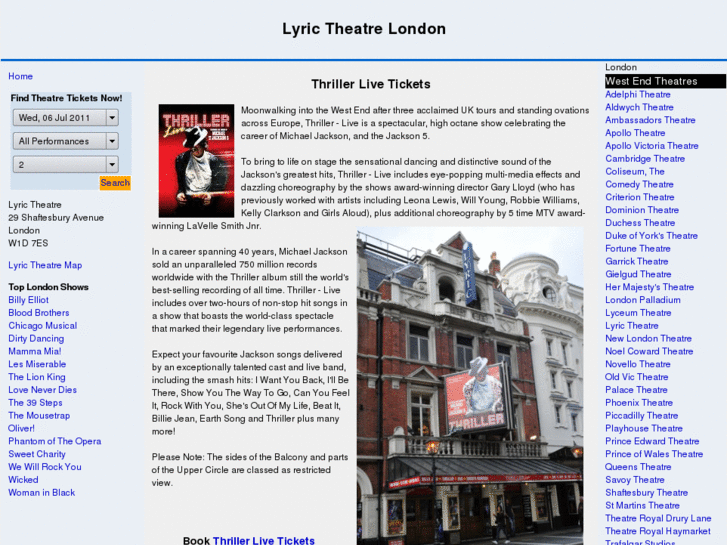 www.lyrictheatrelondon.co.uk