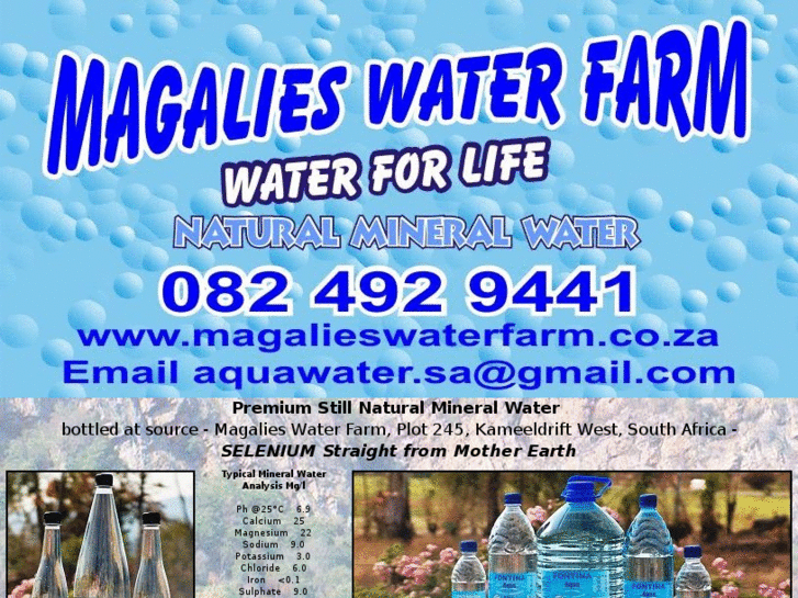 www.magalieswaterfarm.co.za