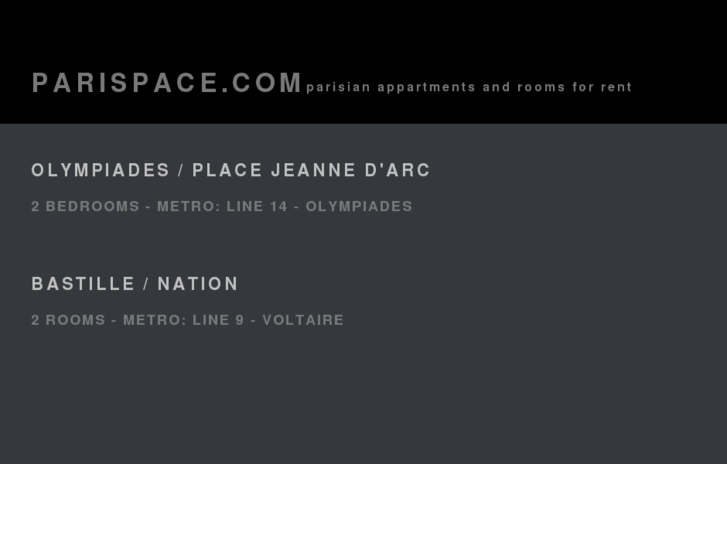 www.parispace.com