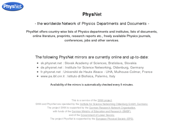 www.physnet.net