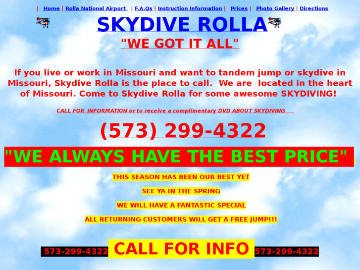 www.skydiverolla.com