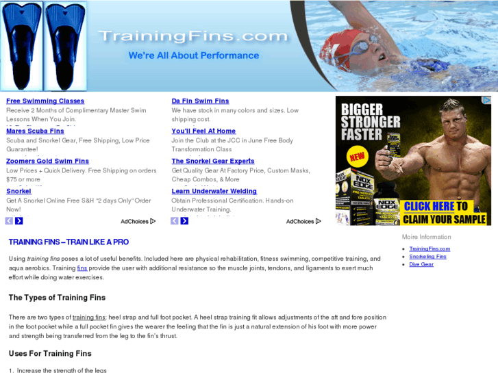 www.trainingfins.com