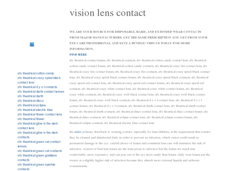 www.vision-lens-contact.com