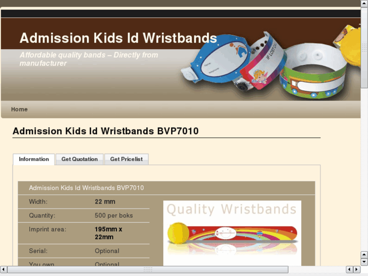 www.admission-kids-id-wristbands.info