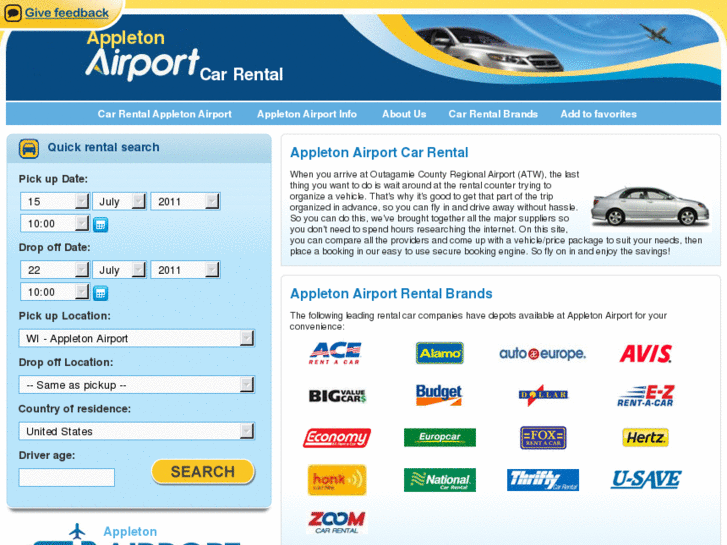 www.appletonairportcarrental.com