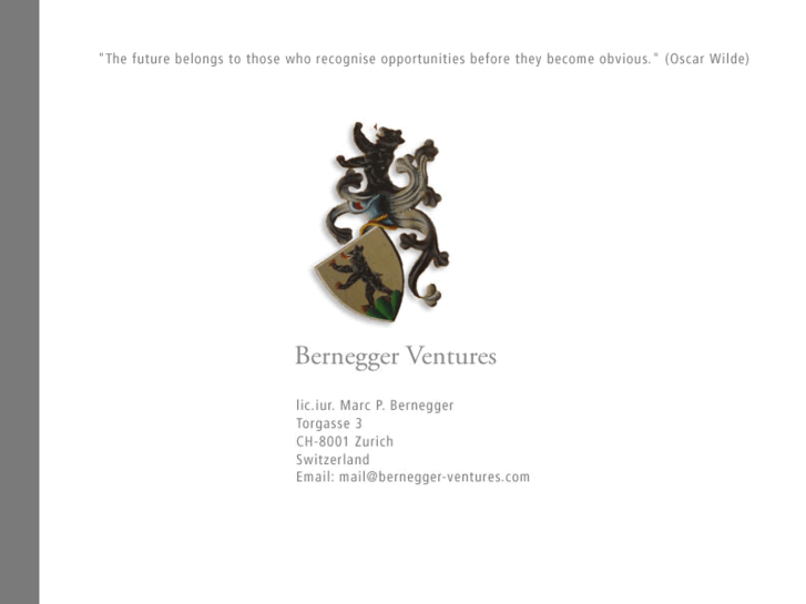 www.bernegger-ventures.com