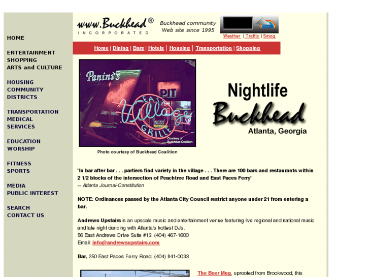 www.buckheadbars.com