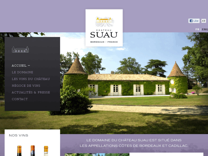 www.chateausuau.com