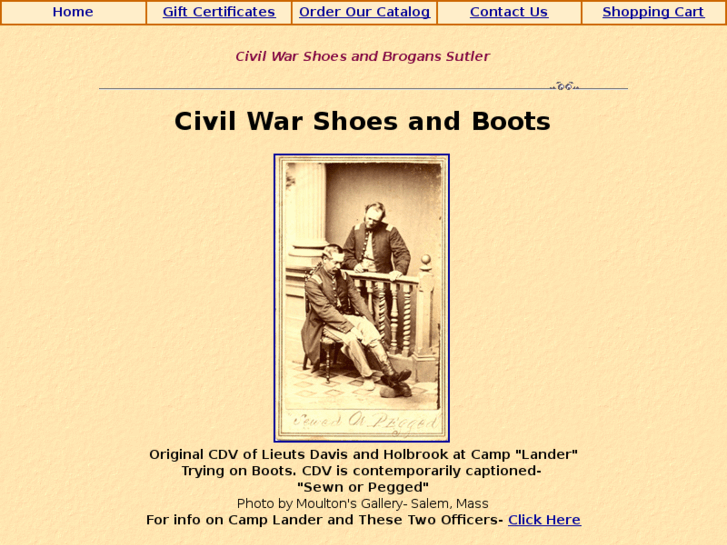 www.civilwarboots.net