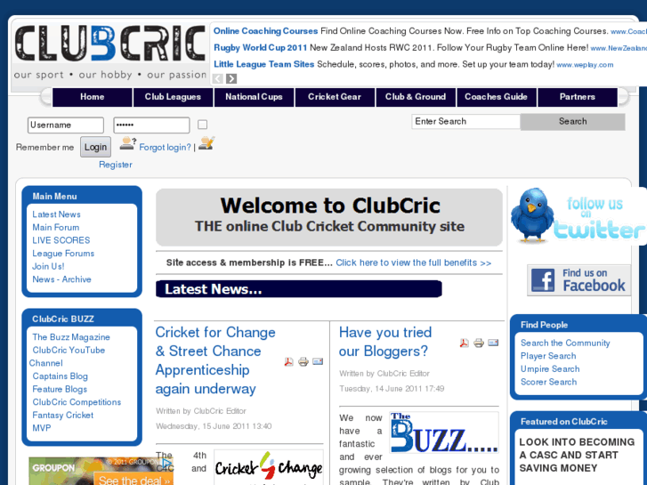 www.clubcric.com