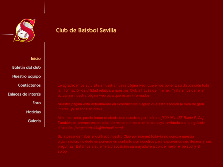 www.clubeisbolsevilla.es