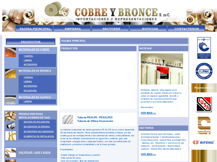 www.cobreybronce.com