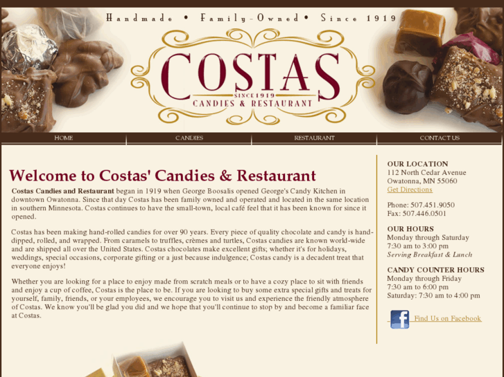 www.costas-candies.com