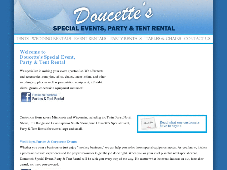 www.doucettesparty.com