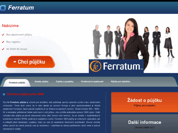 www.ferratum-pujcka.cz